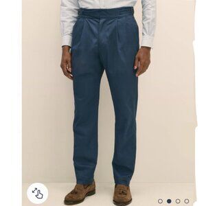 Brooks Brothers Navy Cotton Blend Ghurka Pants in W32 L32